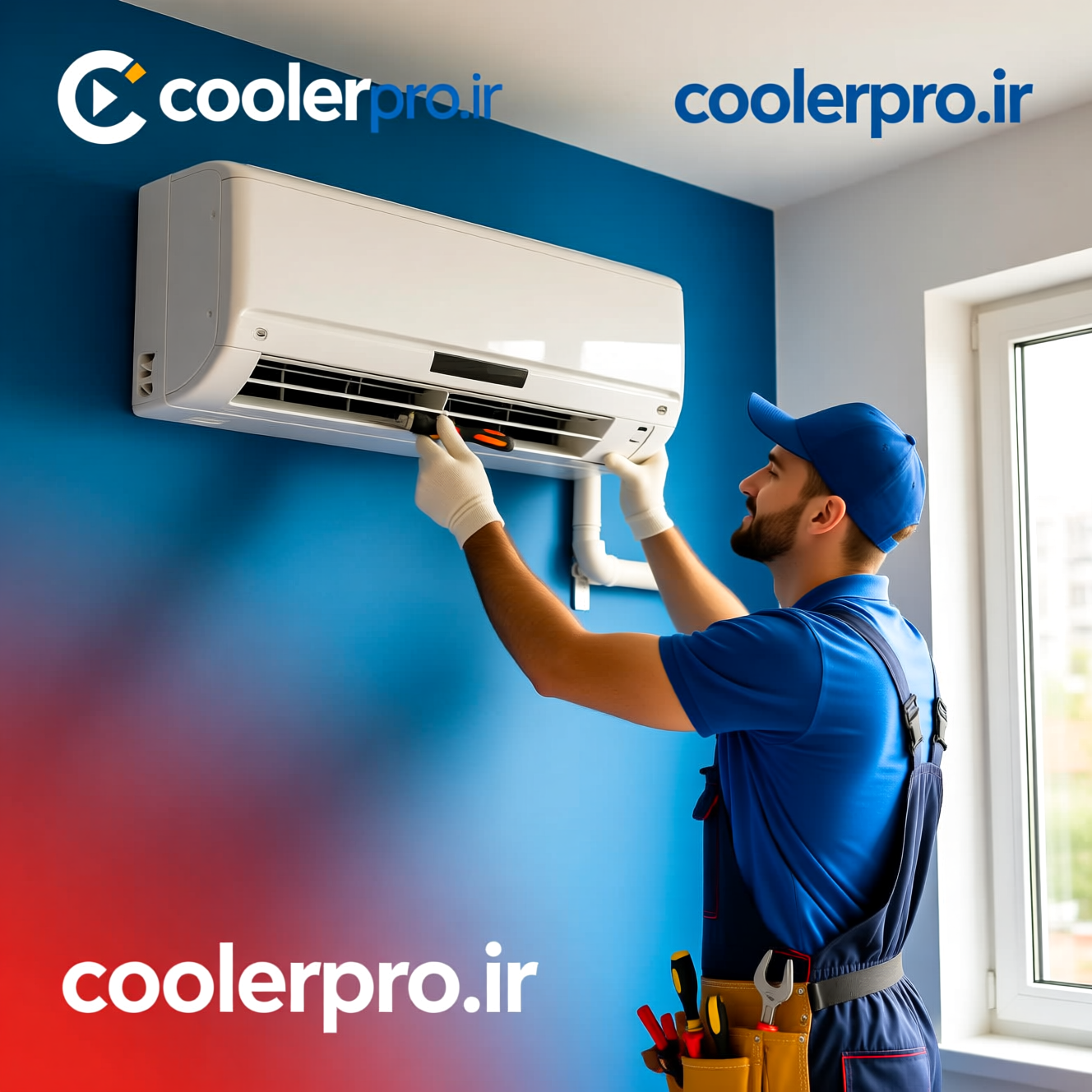 coolerpro.ir مزایای نصب حرفه‌ای